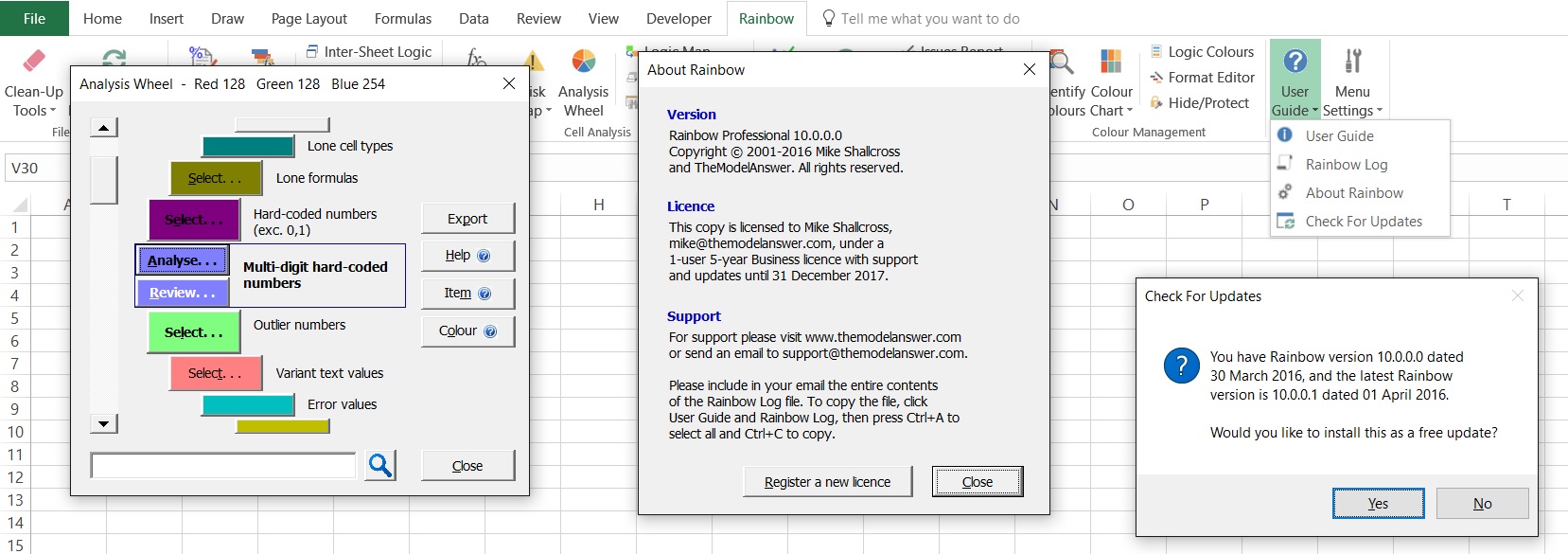 Rainbow 10.0 adds perpetual licence