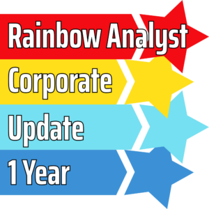 Rainbow Analyst Pro update corporate licence - 1 year of updates